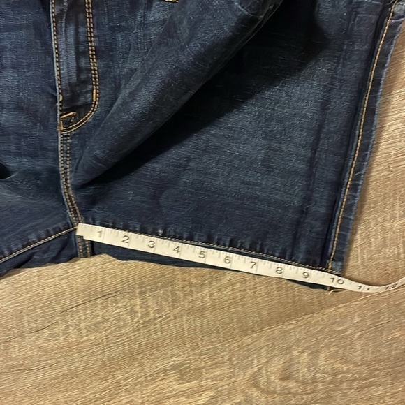 Seven7 Sunset Bermuda Torino Blue Denim Shorts size 14 - Picture 16 of 16